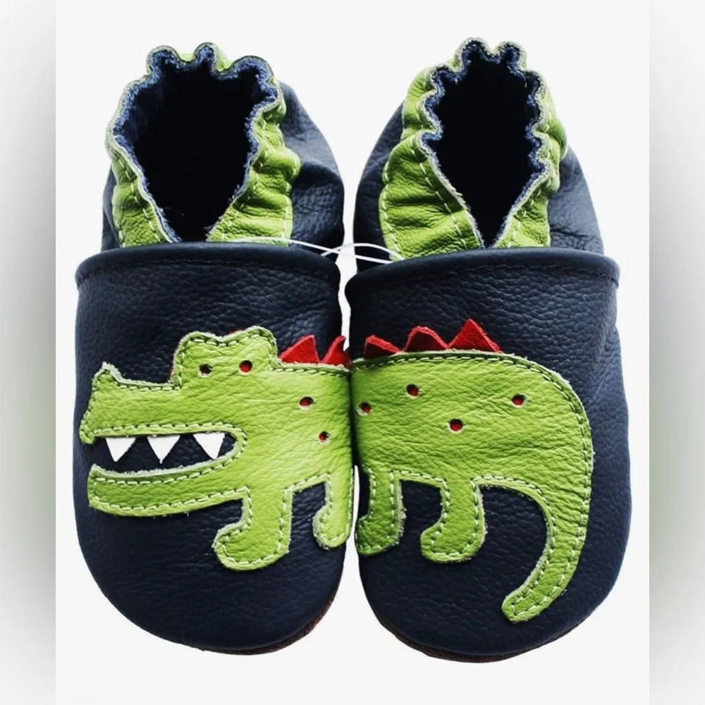 Carozoo Soft Leather Crocodile Shoes🖤